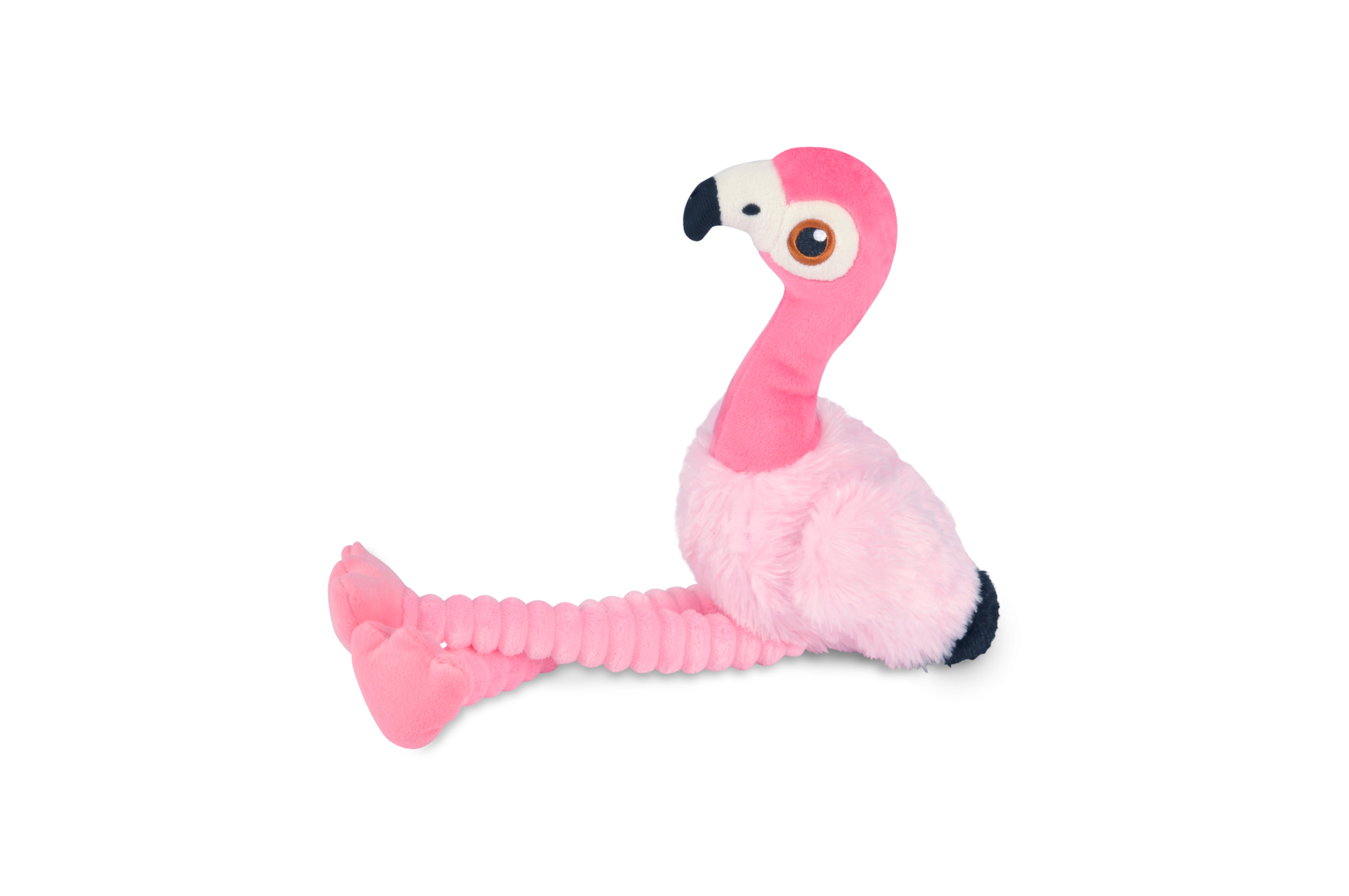 Hundeleke med pip | Flora The Flamingo | tåler maskinvask og tørketrommel